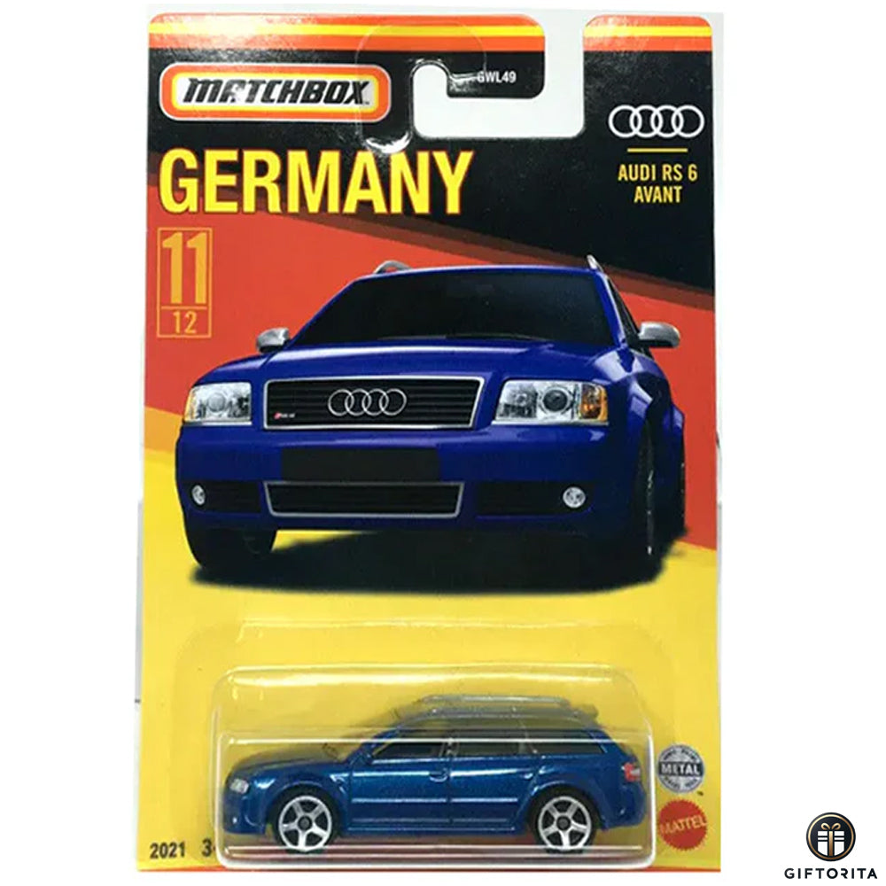 Matchbox Regular Card 2 (P00015) – Germany – 2021 Audi RS 6 Avant – 11/12