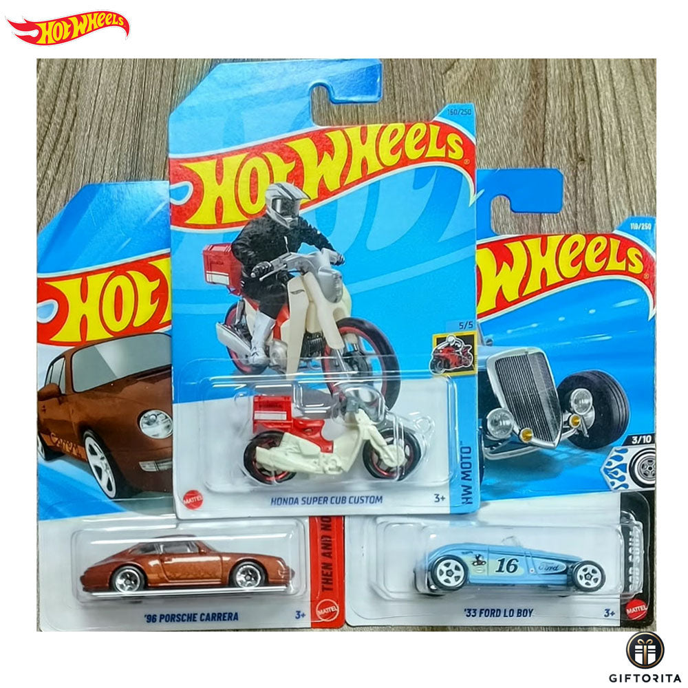 Daily Deals - 10 : Hot Wheels Mainline Short Card Set of 3 Car