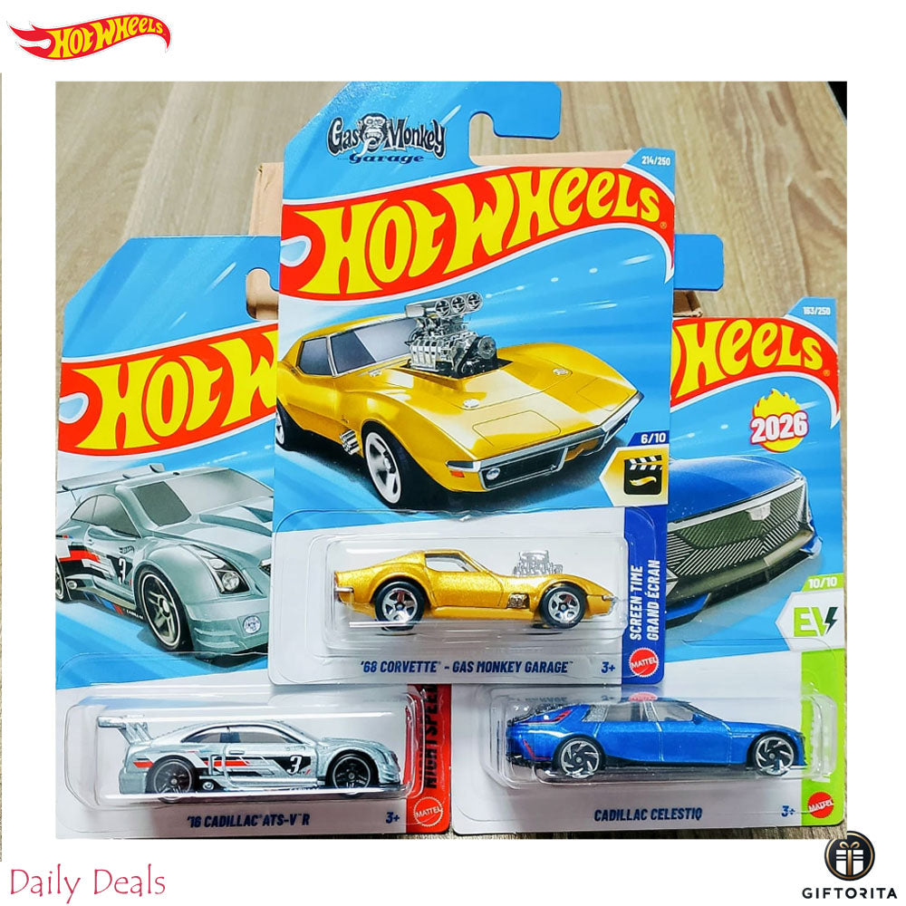 Daily Deals - 10 : Hot Wheels Mainline Set of 3 Car