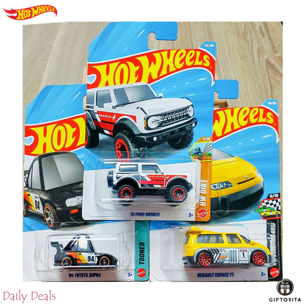 Daily Deals - 11 : Hot Wheels Mainline Set of 3 Car