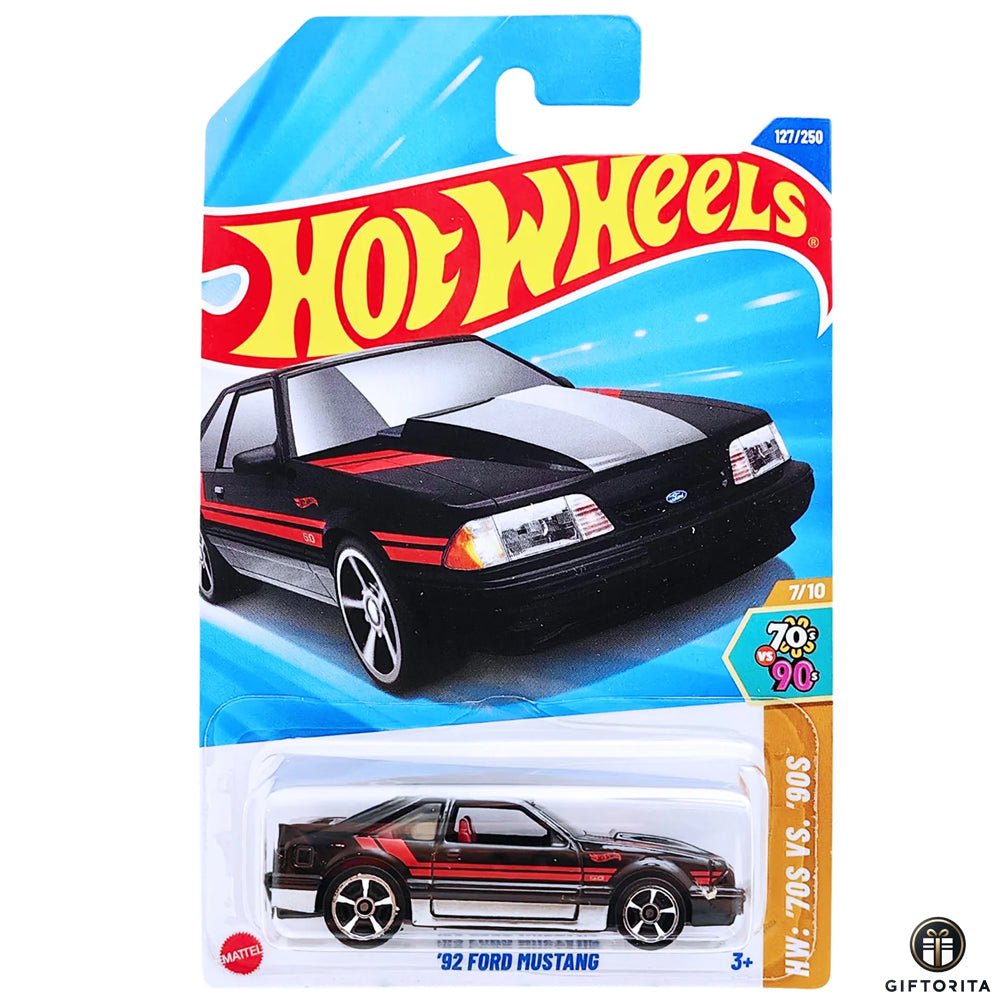 Hot Wheels Regular - 92 Ford Mustang - 7/10 & 127/250