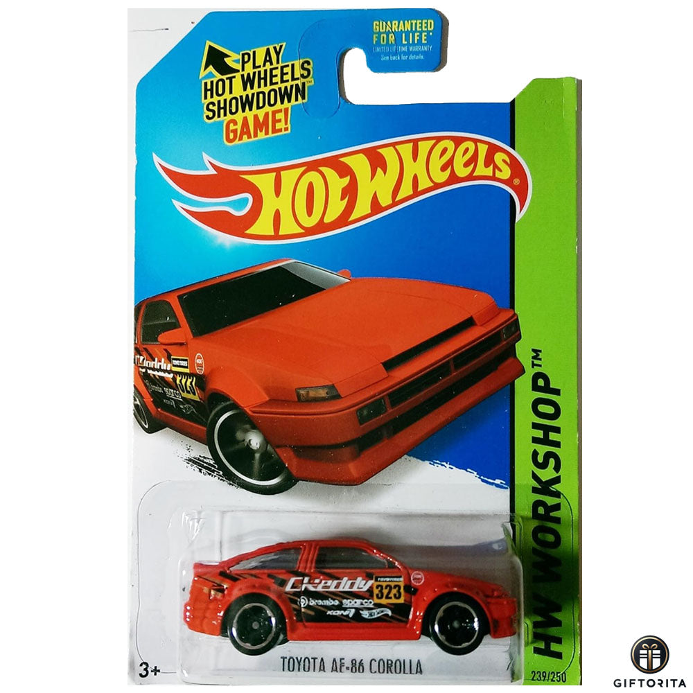 Hot Wheels Regular - Toyota AE-86 Corolla - 239/250 - Red