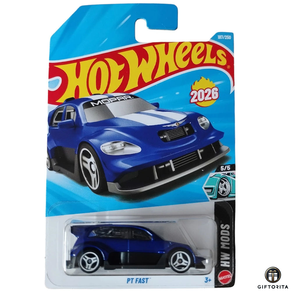 Hot Wheels Regular - PT Fast - 5/5 & 187/250 - Blue