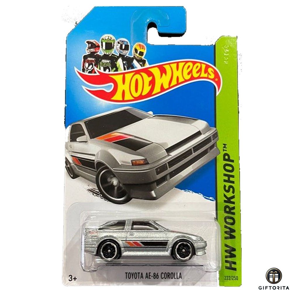Hot Wheels Regular - Toyota AE-86 Corolla - 222/250 - Silver