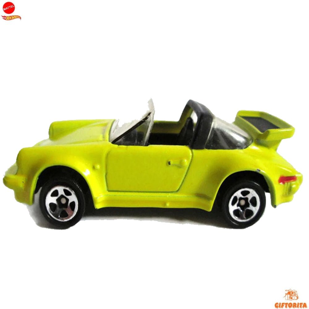 Hot Wheels Regular (LOOSE) P01211 – Porsche 911 TAGRA #493 – Yellow (CARD AVAILABLE)