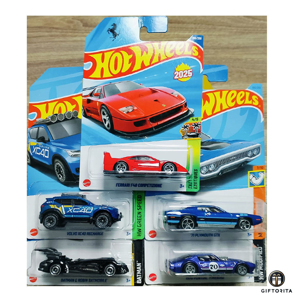 Hot Wheels Regular Set OF 5 Cars # 14