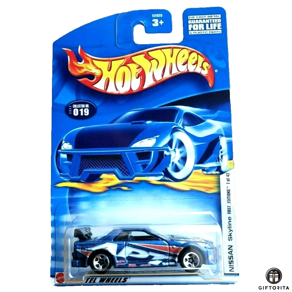 Hot Wheels Regular Nissan - Nissan Skyline - 1/42 - Blue