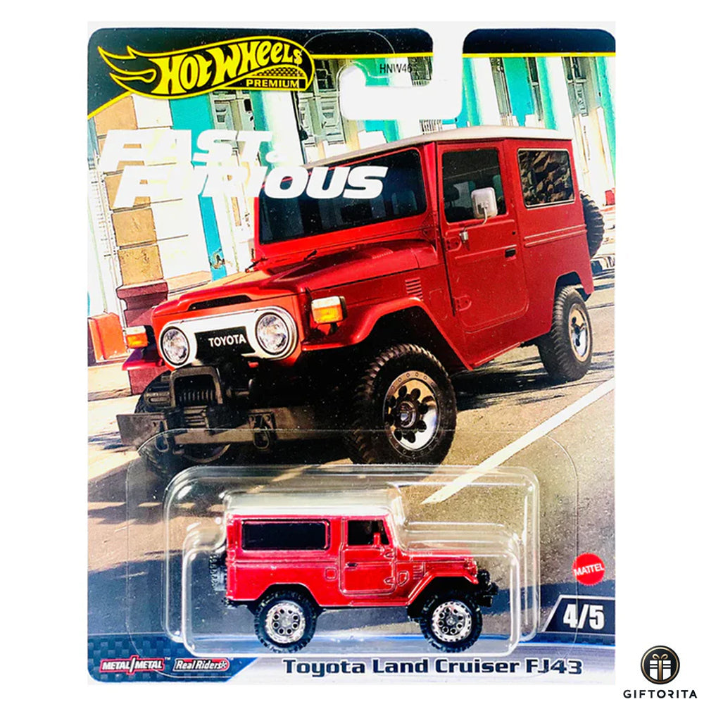 Hot Wheels Premium Single – Fast & Furious – Toyota Land Cruiser FJ43 – 4/5 – Red
