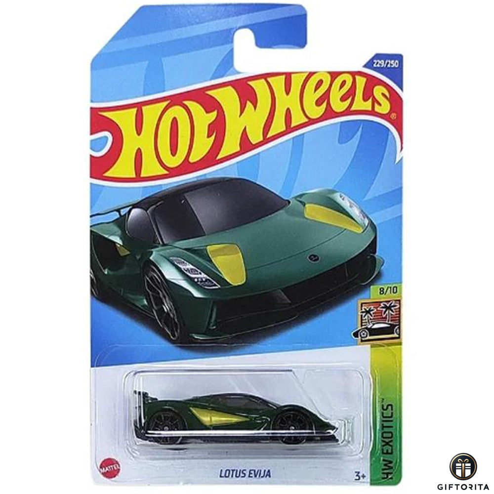 Hot Wheels Regular Lotus - Lotus Evija - 8/10 & 229/250 - Green
