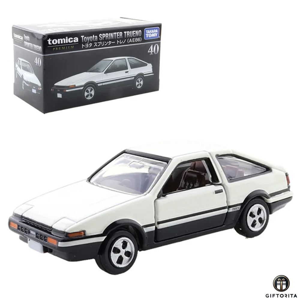Tomica Premium 1:64 Die Cast # 40 – Toyota Sprinter Trueno (AE86)