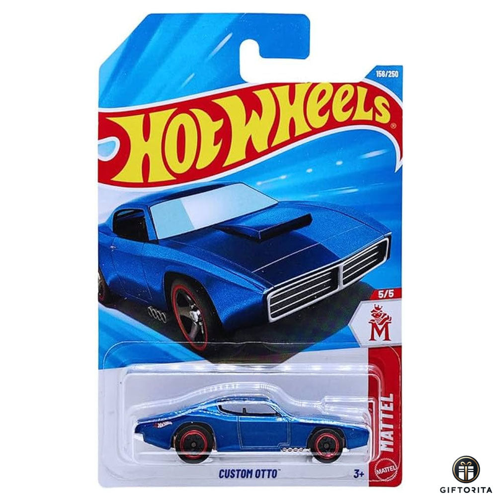 Hot Wheels Regular OTTO – Custom OTTO - 5/5 & 156/250 - Blue