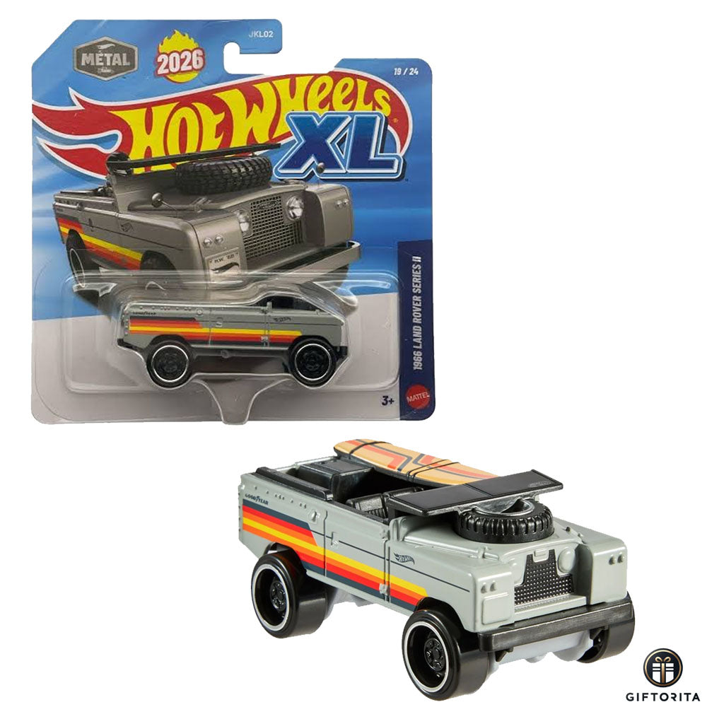 Hot Wheels XL(P01709) - 1966 Land Rover Series ll - 19/24 - Gray
