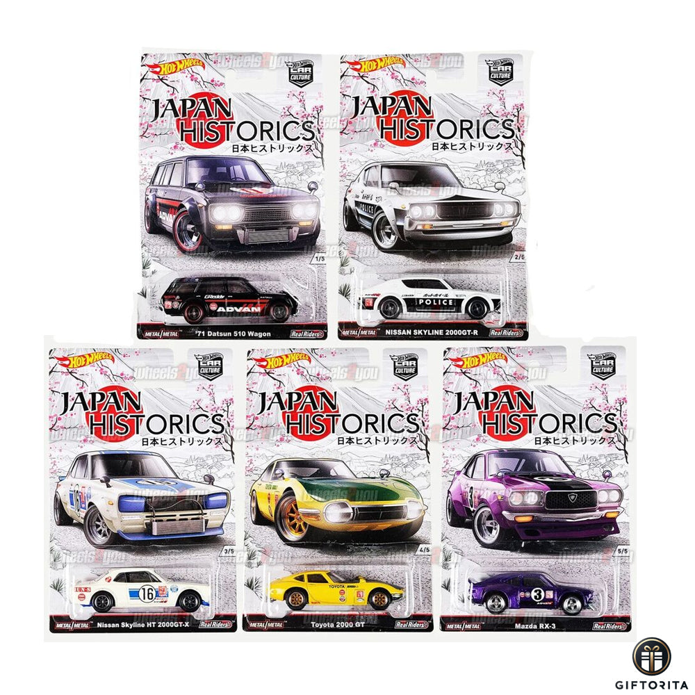 Pre-Order - 2016 Hot Wheels Car Culture Japan Historics Series 1