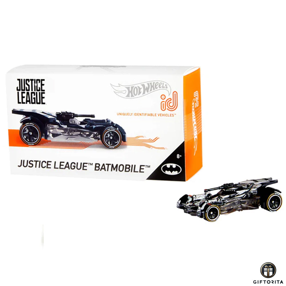 Hot Wheels Regular ID Car (P01221) – Justice League Batmobile