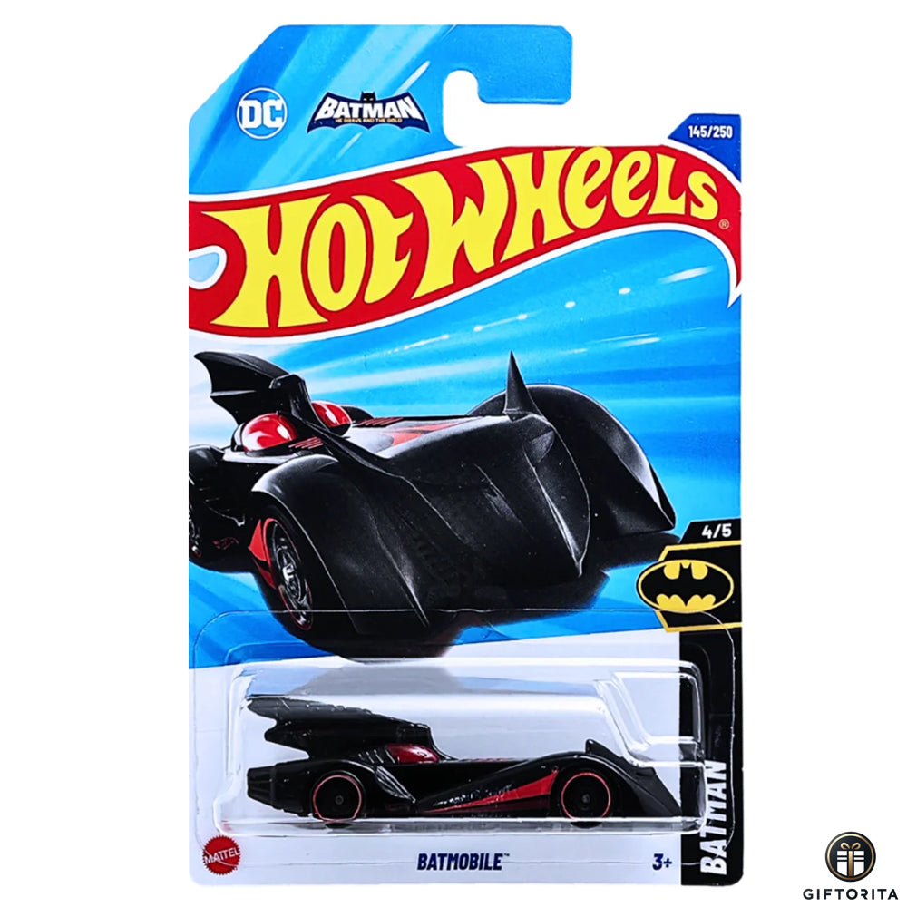 Hot Wheels Regular – Batmobile - 4/5 & 145/250 - Black & Red