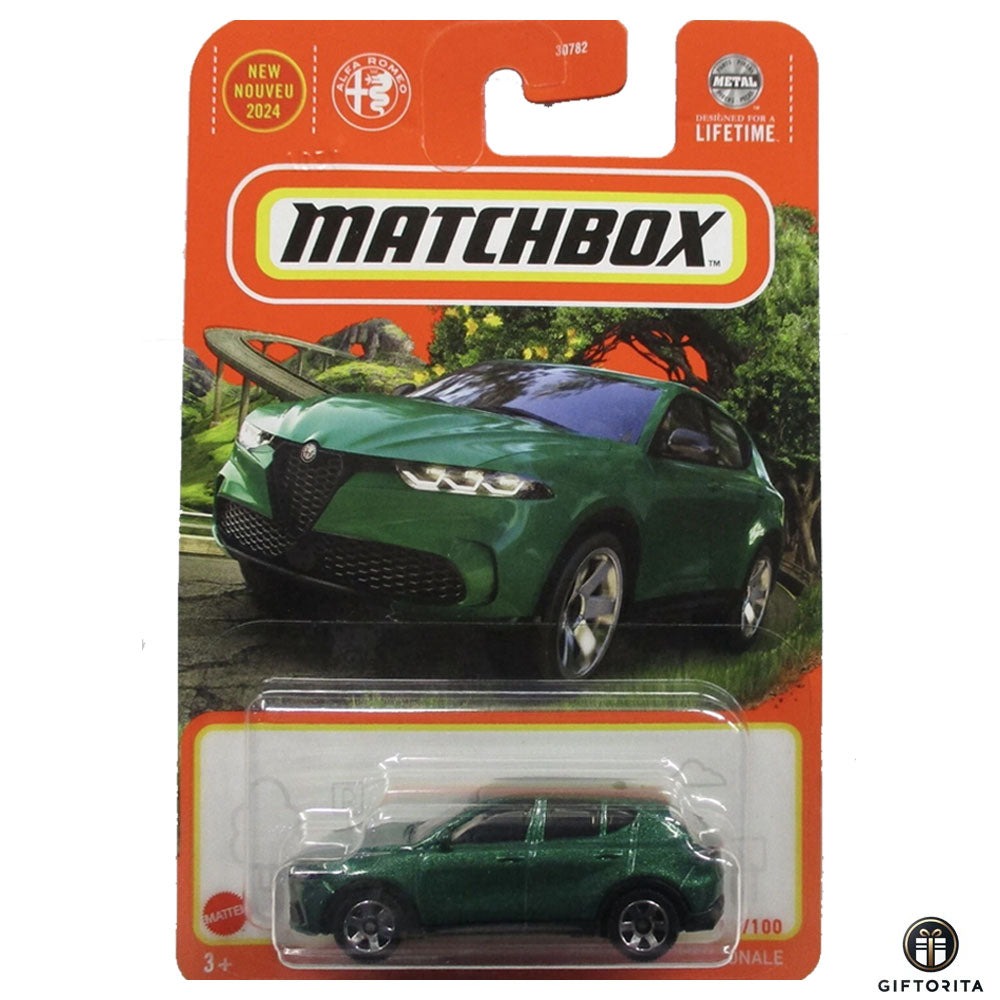 Matchbox Regular Card 2 (P00015) - 2023 Alfa Romeo Tonale - 50/100 - Green