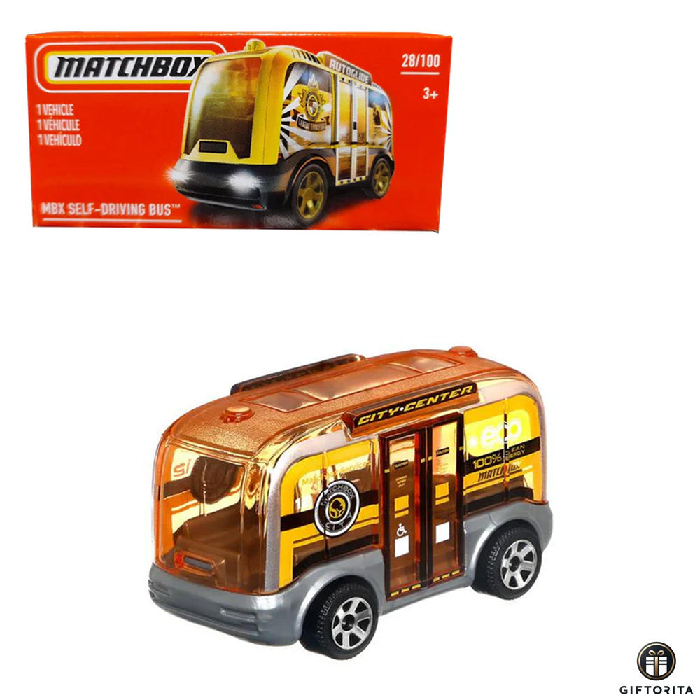 MATCHBOX ( BOX) P00016 – Self-Driving Bus – Yellow