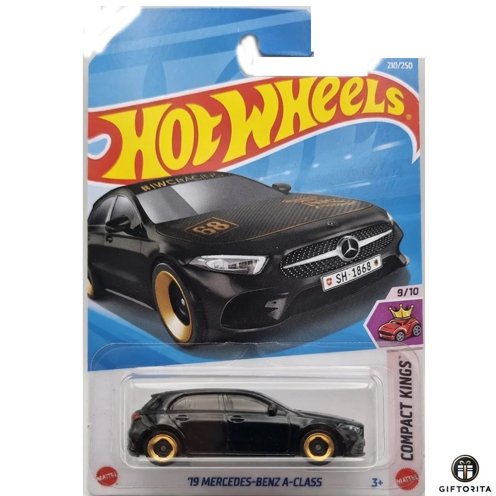 Hot Wheels Regular - 19 Mercedes-benz a -class -9/10& 210/250 - Black