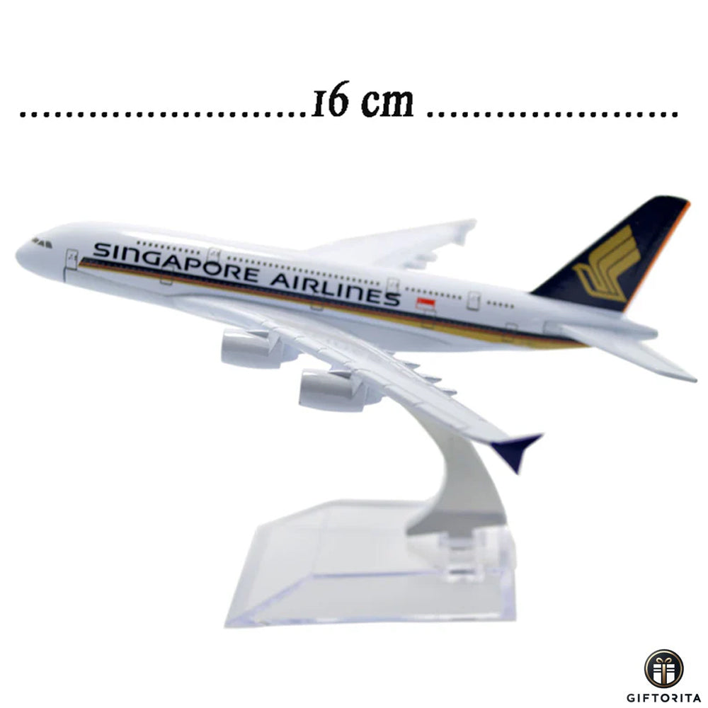 Plane (P01123) - Die Cast # B-16cm – SINGAPORE AIRLINE