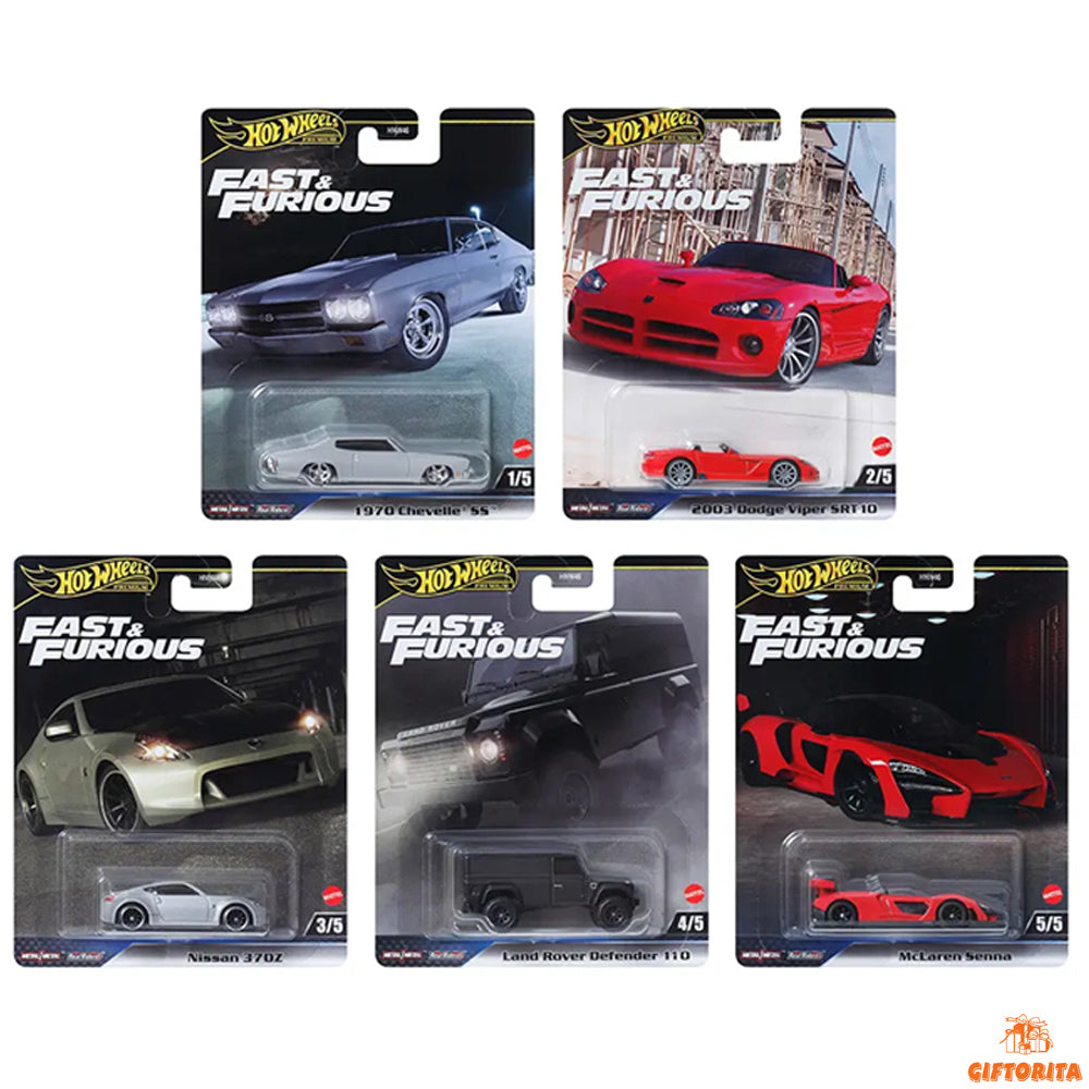Pre-Order – Hot Wheels 1:64 Fast & Furious Premium 2024 J Assortment