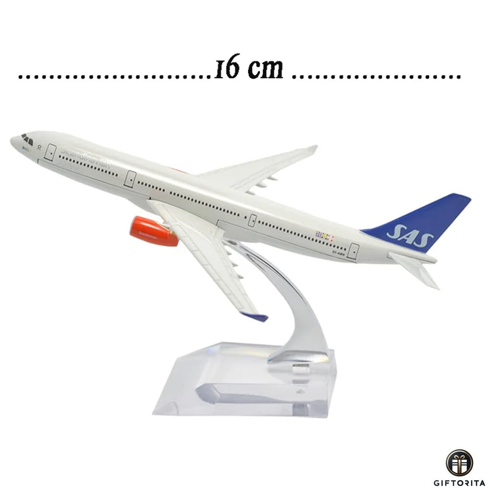 Plane (P01123) - Die Cast # B-16cm – Scandinavian Airlince