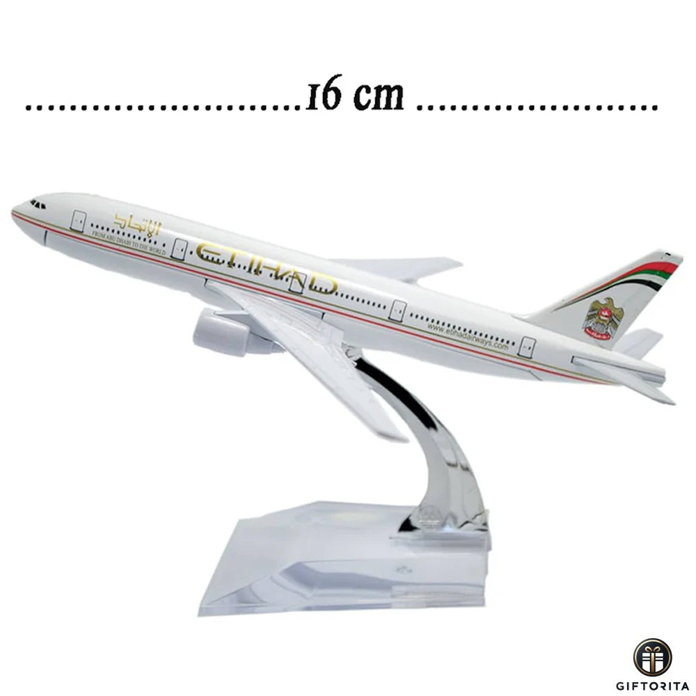 Plane (P01123) - Die Cast # B-16cm – ETIHAD