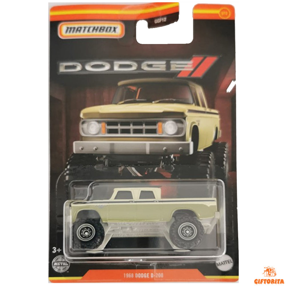 Matchbox Regular Card 2 (P00015) – 1968 Dodge D-200 – 5/12
