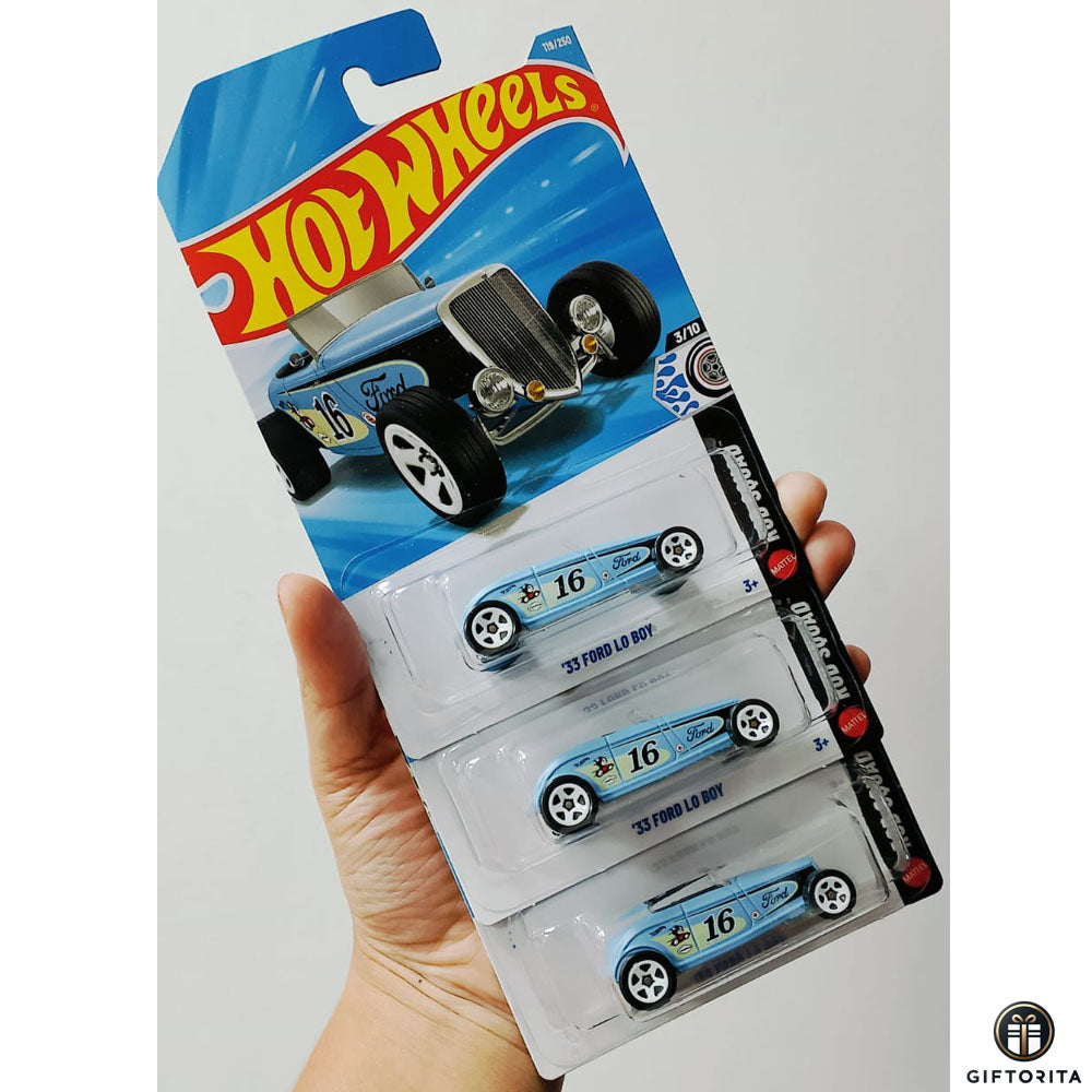 Hot Wheels Regular Set of 3 Car # 26 - '33 Ford Lo Boy