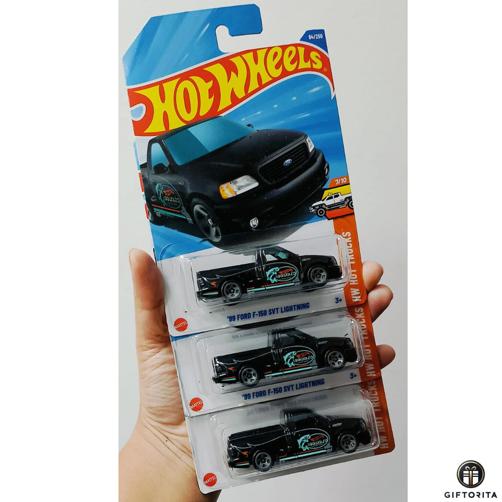 Hot Wheels Regular Set of 3 Car # 29 - 99 Ford F-150 SVT Lightning