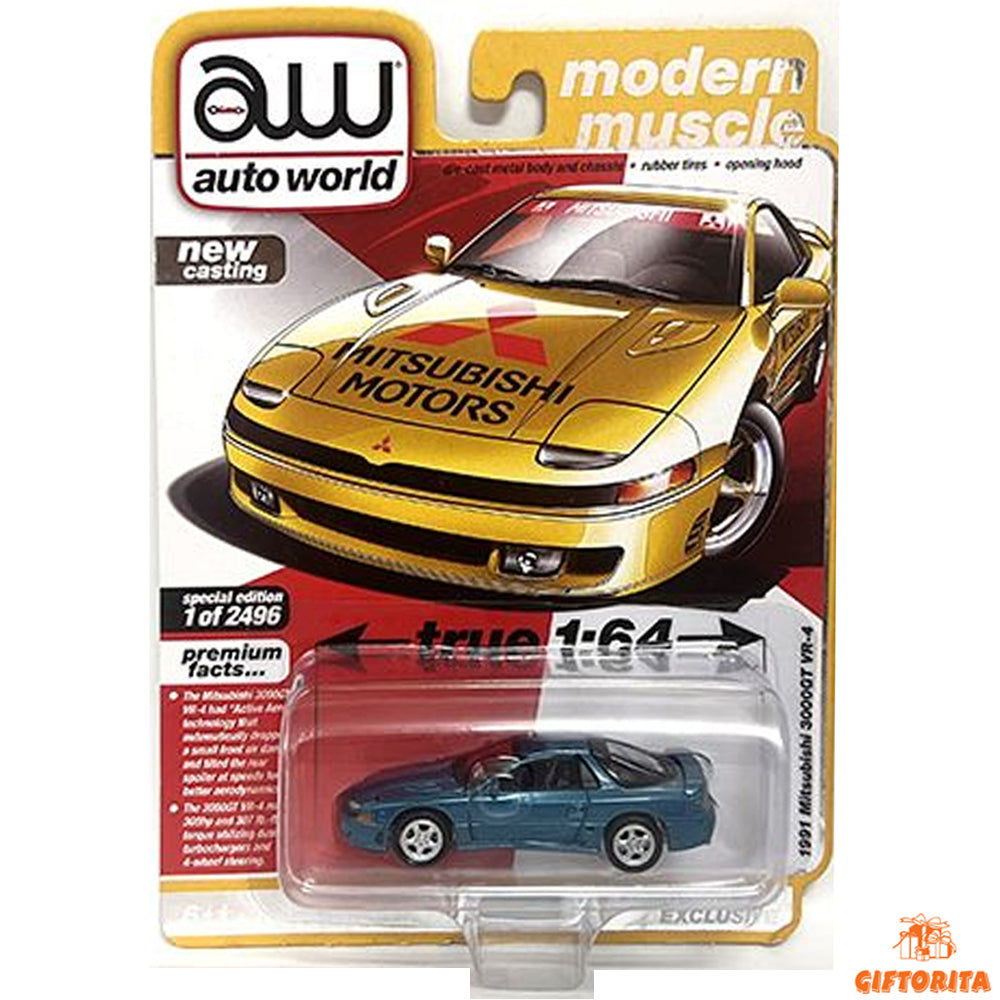 Auto World 1:64 Die Cast – 1991 Mitsubishi 3000GT VR-4