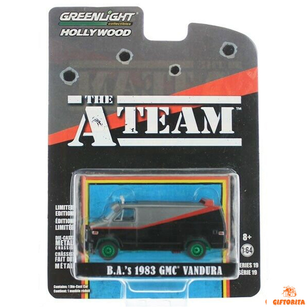 Greenlight Die Cast 1:64 Chase (P01220) – B.A.’s 1983 GMC Vandura
