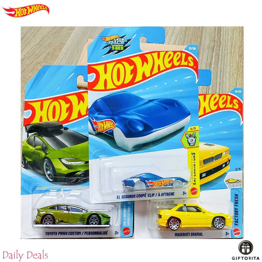 Daily Deals - 2 : Hot Wheels Mainline Set of 3 Car