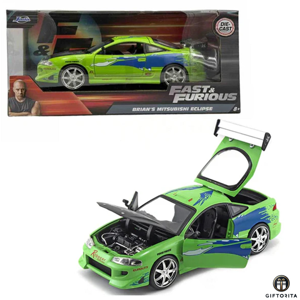 Die Cast 1:24 – Jada – Fast & Furious – Brian’S Mitsubishi Eclipse (P01612)