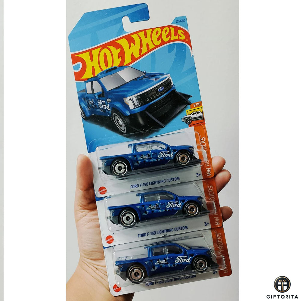 Hot Wheels Regular Set of 3 Car # 30 - Ford F-150 Lightning Custom