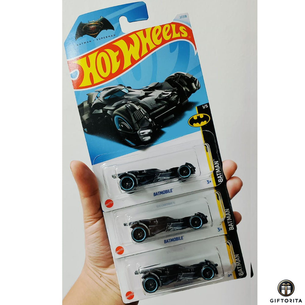Hot Wheels Regular Set of 3 Car # 33 - BATMOBILE