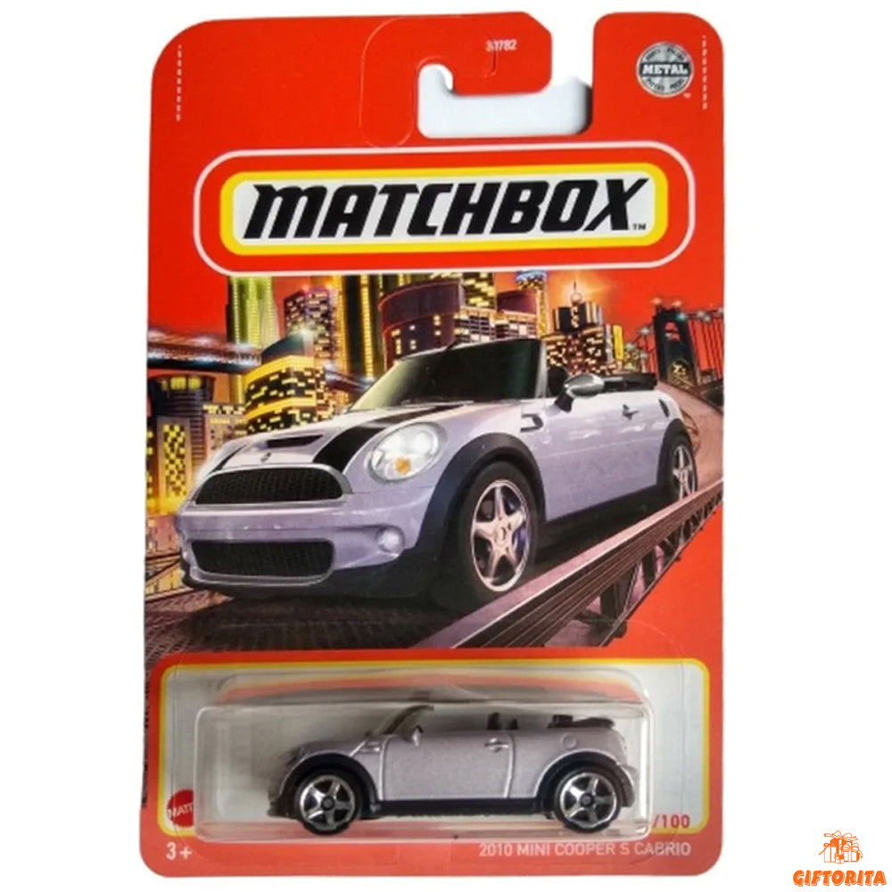 Matchbox Regular Card 1 (P00015) – 2010 Mini Coopers Cabrio – 52/100