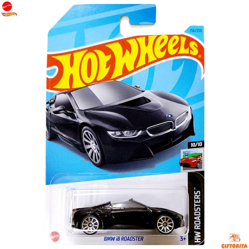 Hot Wheels Regular BMW - BMW i8 Roadster – 10/10 &156/250 – Black