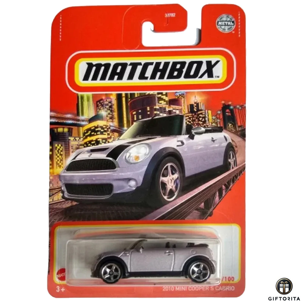 Matchbox Regular Card 1 (P00015) – 2010 Mini Coopers Cabrio – 52/100