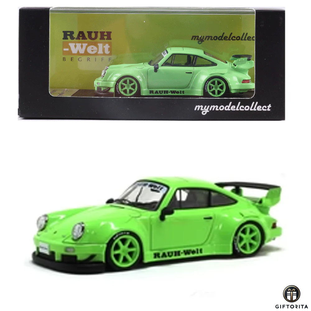Mymodelcollect 1:64 Die Cast (P00093) - Porsche RAHU-WELT BEGRIFF - Green