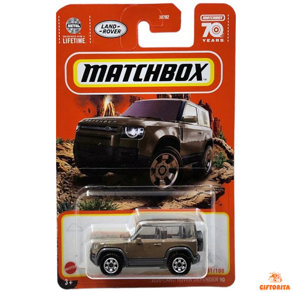 Matchbox Regular Card 2 (P00015) – 2020 Land Rover Defender 90 – 81/100