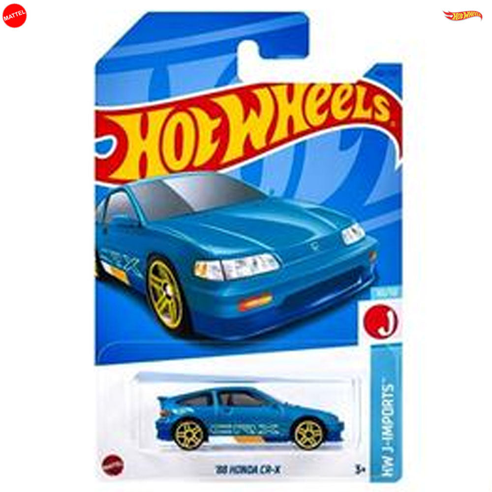 Hot Wheels Regula 2 – 88 Honda CR-X – 10/10 & 148/250 – Skyblue