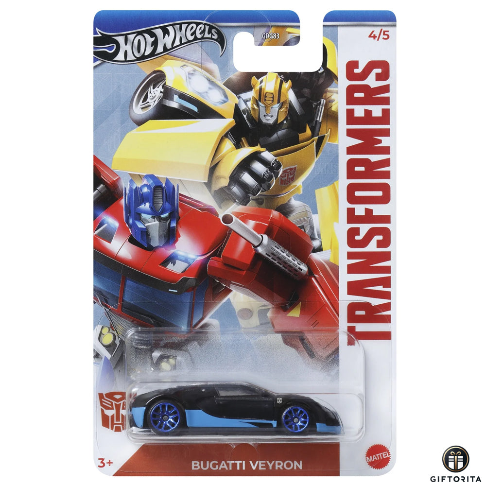 Hot Wheels Regular # Transformers - Bugatti Veyron - 4/5