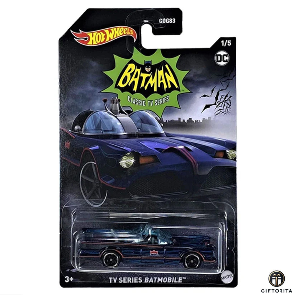 Hot Wheels Regular Batman Batmobile 2 – DC – Batman Classics TV Series – TV Series Batmobile – 1/5 – Blue