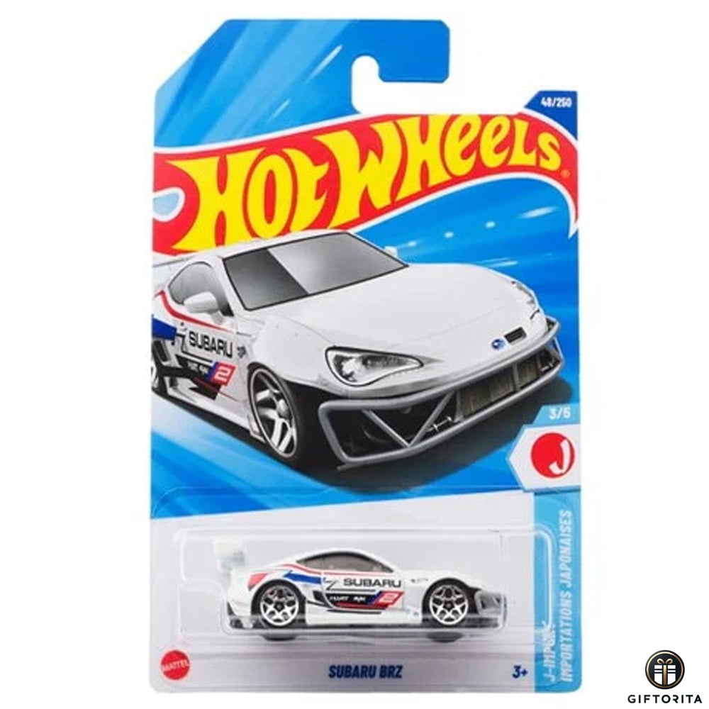Hot Wheels Regular - Subaru BRZ - 3/5 & 48/250 - White