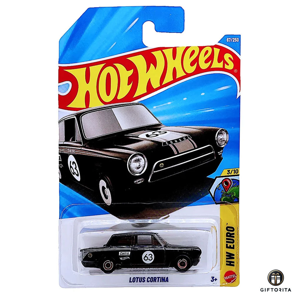 Hot Wheels Regular - Lotus Cortina - 3/10 & 67/250 - Black