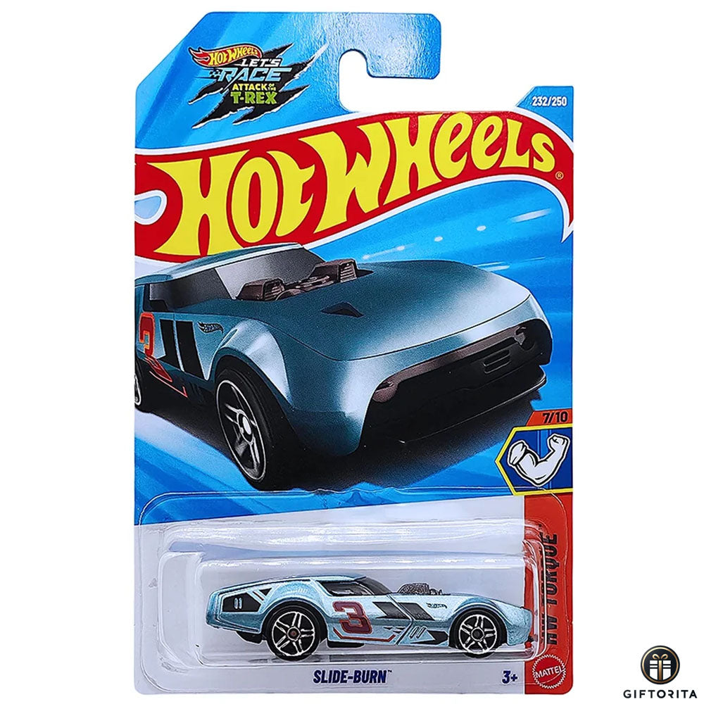 Hot Wheels Regular - Slide-Burn - 7/10 & 232/250 - Pastel