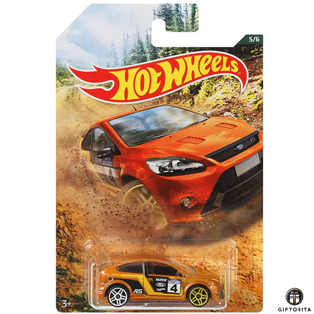 Hot Wheels Regular Ford 2 - 09 Ford Focus RS – 5/6 – Orange