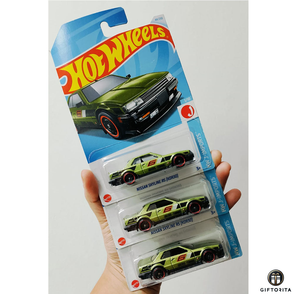 Hot Wheels Regular Set of 3 Car # 4 - Nissan Skyline RS (KDR30)