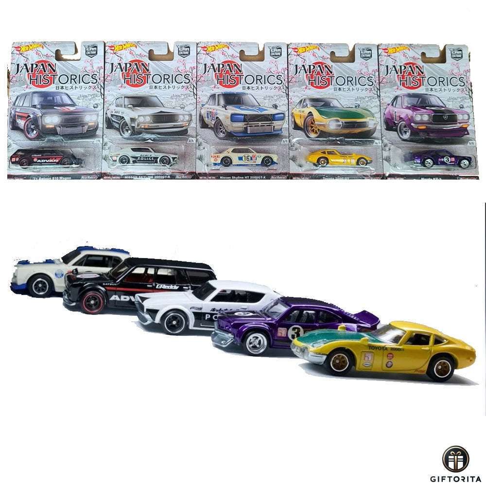 Pre-Order - 2016 Hot Wheels Car Culture Japan Historics Series 1