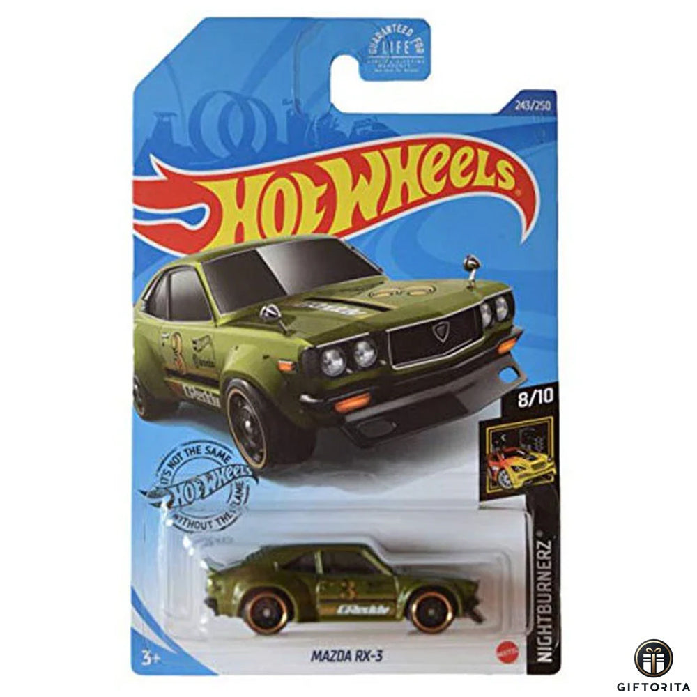 HOT WHEELS Regular Mazda 1 – Mazda RX-3 -8/10 & 243/250 - Green